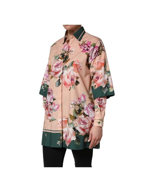 Dolce & Gabbana Pink Shirts