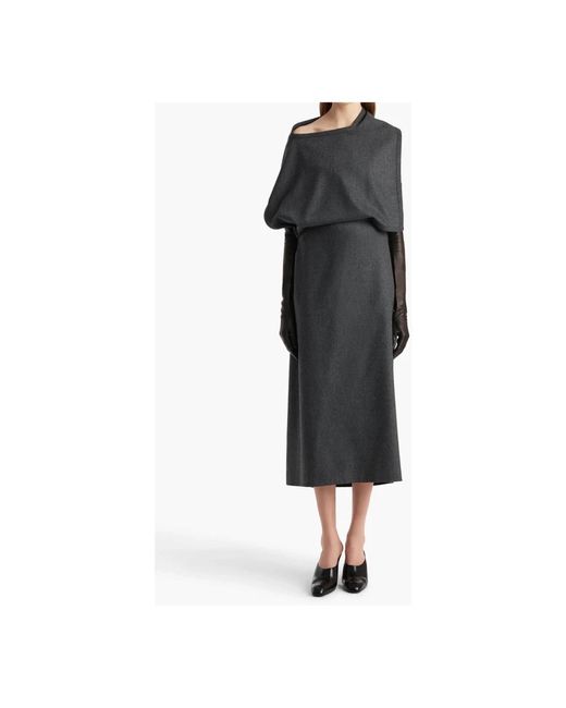Midi Dresses di Khaite in Black