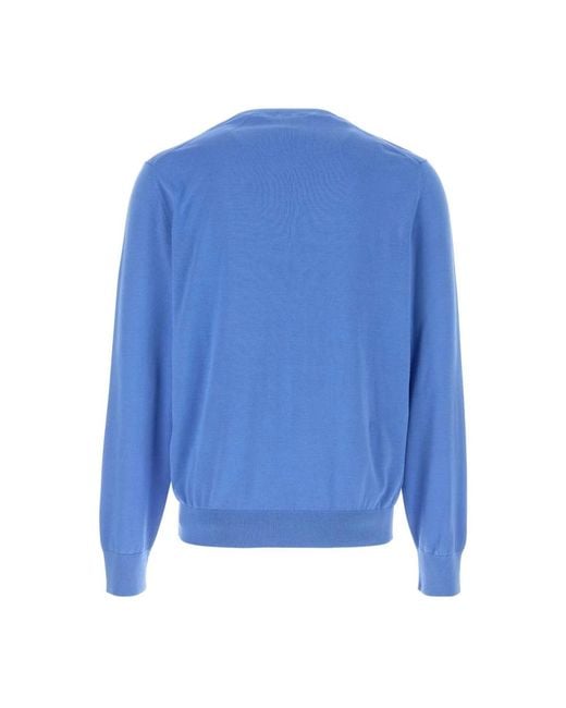 Tom Ford Blue Round-Neck Knitwear for men