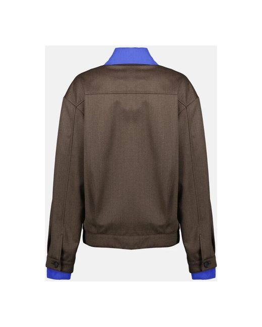 Miu Miu Brown Bomber Jackets