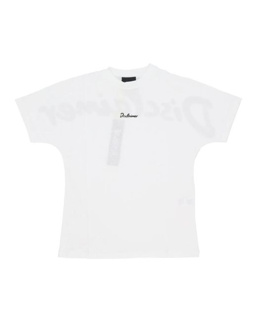 DISCLAIMER White T-Shirts