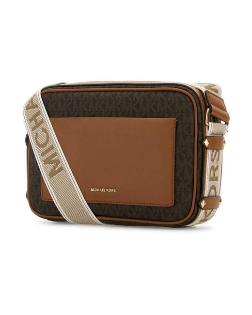 Cross Body Bags di Michael Kors in Brown