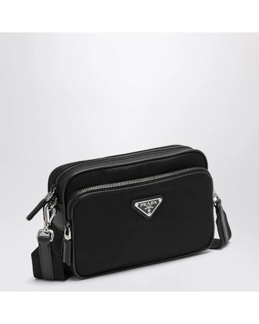 Prada Schoudertas in het Black voor heren