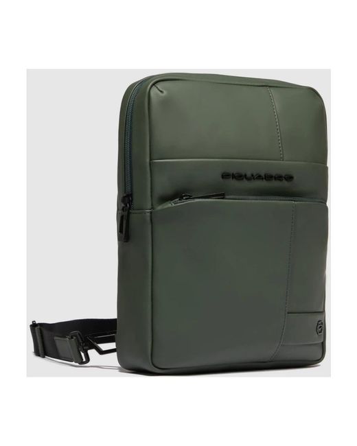 Piquadro Green Messenger Bags for men