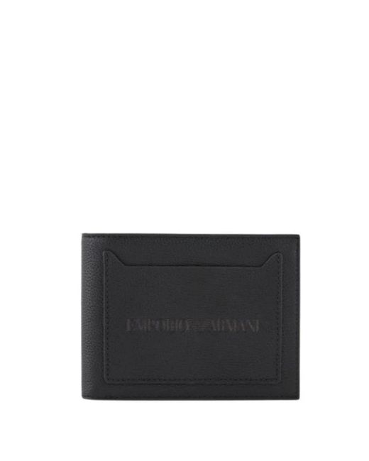 Emporio Armani Black Wallets & Cardholders for men