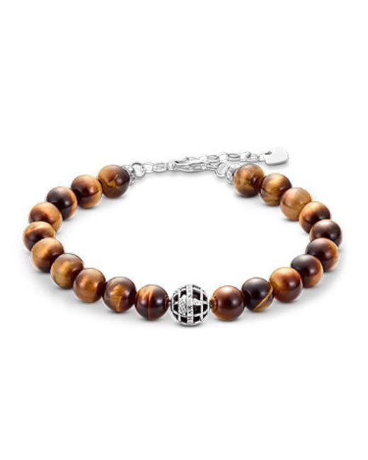 Braccialetto argento air-a1590-057-2 di Thomas Sabo in Brown