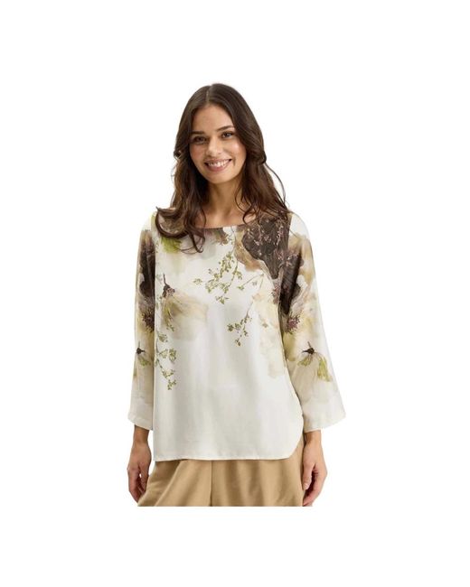 iN FRONT Blouses in het White