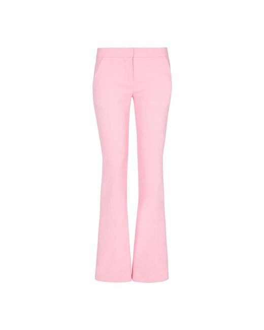 Balmain Flared Broek in het Pink