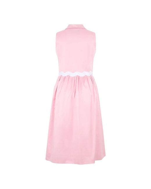 Moschino Pink Shirt Dresses