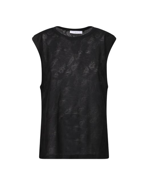 IRO Black Sleeveless Tops