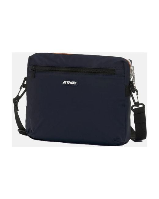 K-Way Blue Cross Body Messenger for men