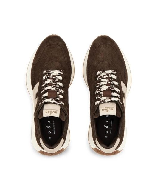 Hogan Brown Sneakers