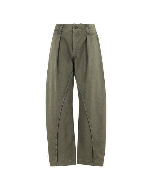 J.W. Anderson Green Wide Trousers