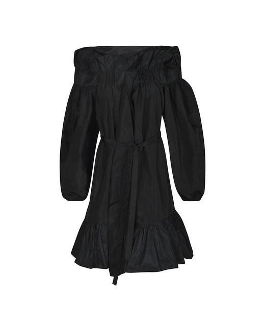 Patou Black Short Dresses