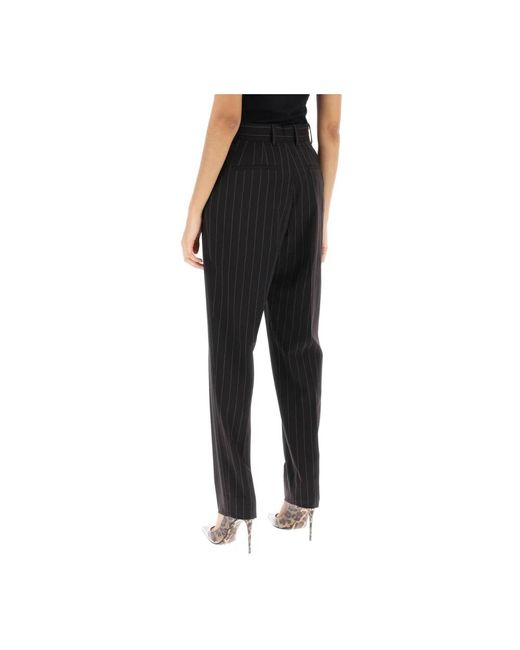 Trousers > straight trousers Dolce & Gabbana en coloris Black