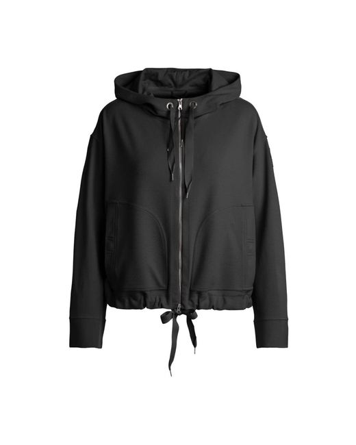 Parajumpers Full Zip Hoodie Sweatshirt in het Black