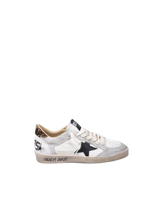 Golden Goose Deluxe Brand White Sneakers for men