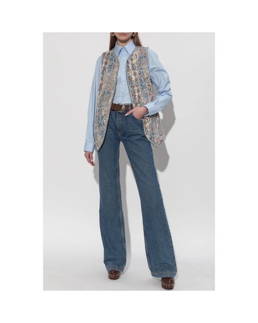 Etro Gray Vests