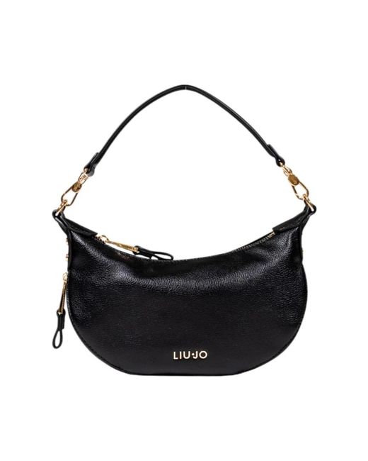 Liu Jo Black Elegante Schultertasche Mit Reißverschluss