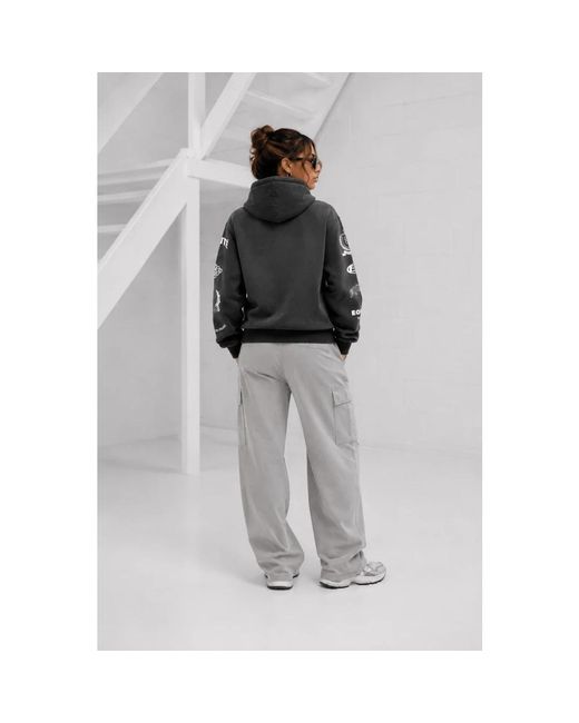 Hoodies Equalite de color Black