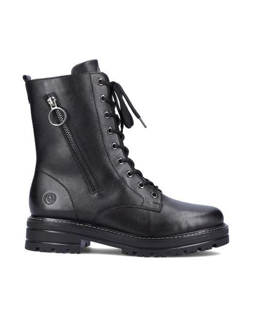 Lace-Up Boots di Remonte in Black