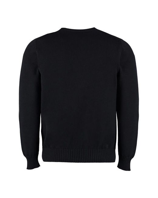 Round-Neck Knitwear di Drumohr in Blue da Uomo