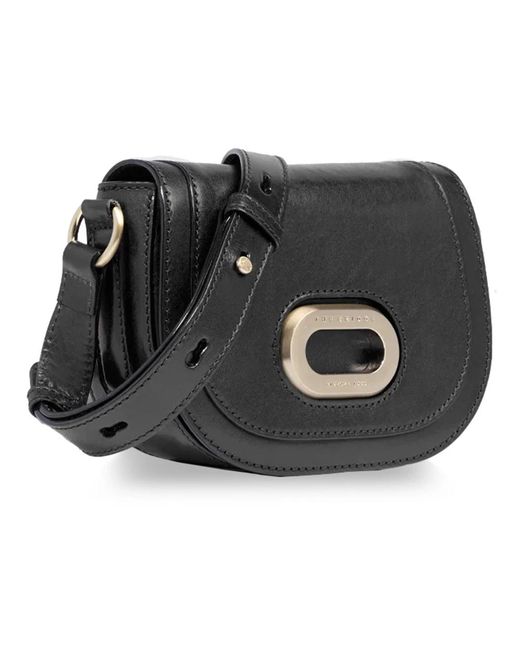 The Bridge Black Stilvolle Crossbody-Tasche