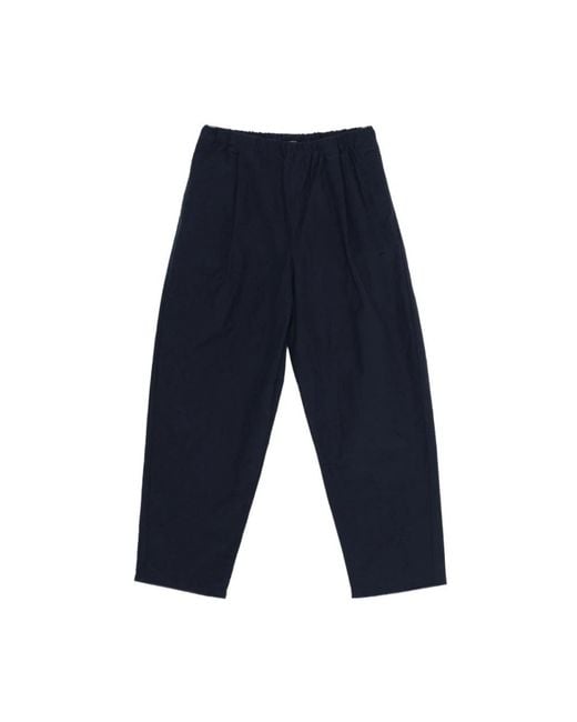 Apuntob Blue Cropped Trousers