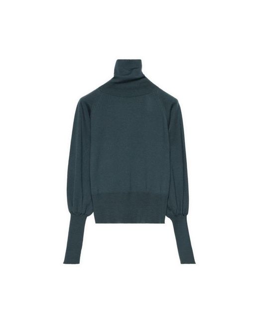 Fabiana Filippi Green Turtlenecks