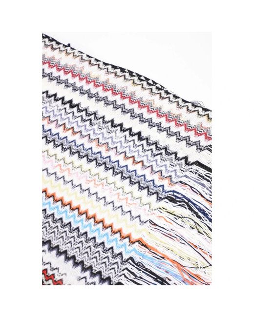 Missoni White Winter Scarves