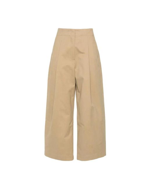 Studio Nicholson Natural Wide Trousers