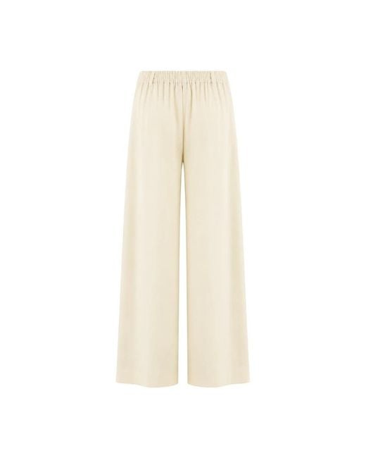 Ermanno Scervino Natural Wide Trousers
