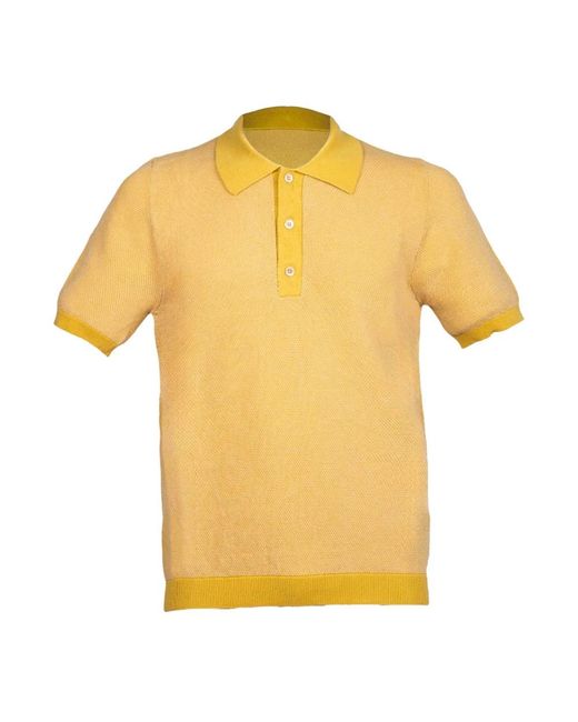 Circolo 1901 Yellow Polo Shirts for men