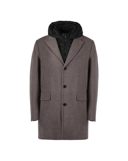 Moorer Single-Breasted Coats in het Brown voor heren
