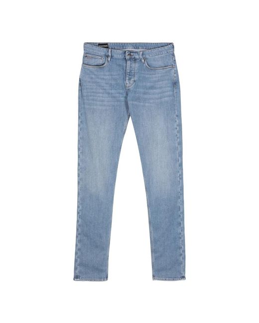 Emporio Armani Klassische j75 jeans mit 5 taschen in Blue für Herren