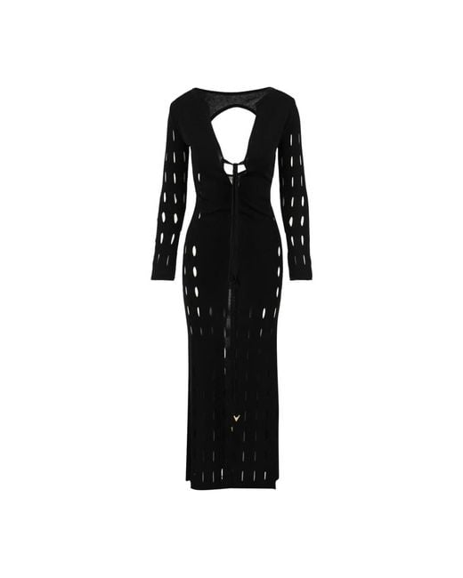 Akep Black Knitted Dresses