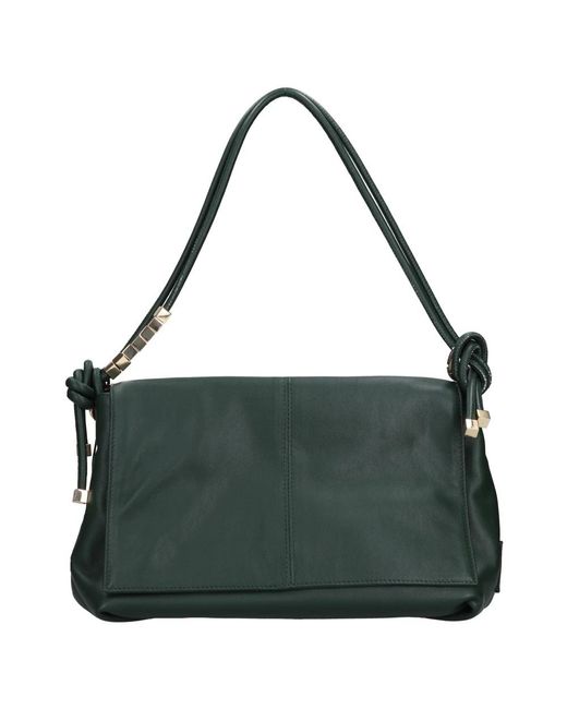 Rebelle Green Shoulder Bags