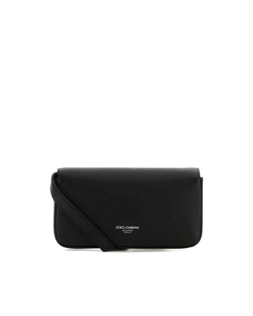 Shoulder Bags di Dolce & Gabbana in Black da Uomo