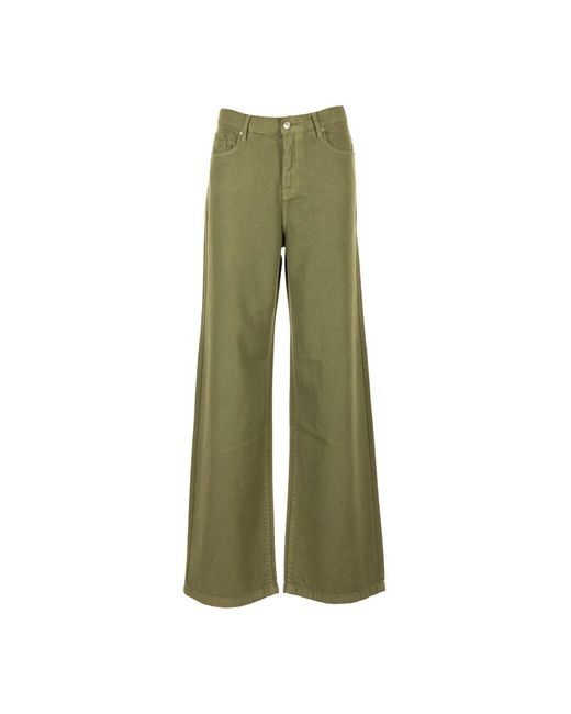 Roy Rogers Green Wide Trousers
