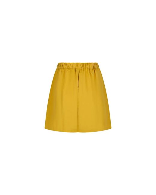Max Mara Yellow Casual Shorts