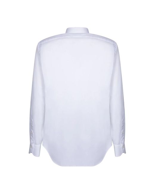 Dell'Oglio White Formal Shirts for men