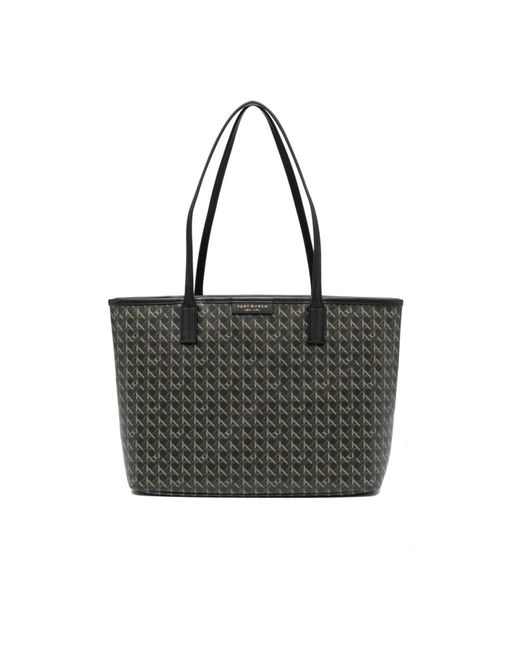 Tory Burch Zwarte Tassen Met Goudkleurige Hardware in het Black