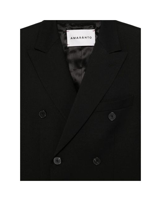 Amaranto Blazers in het Black voor heren
