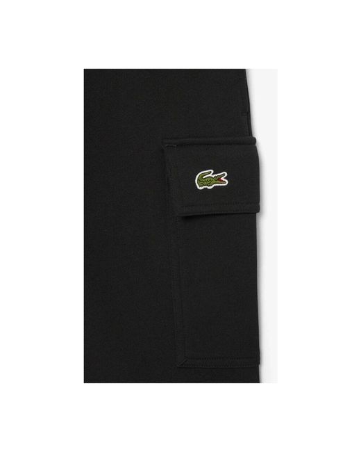 Casual Shorts di Lacoste in Black da Uomo