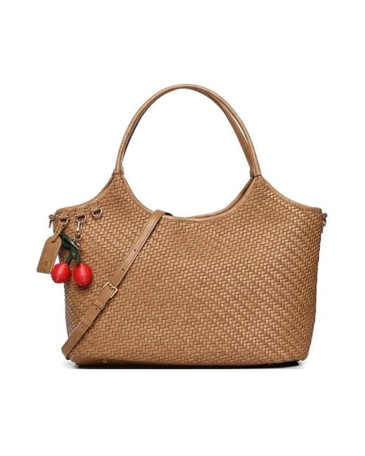 V73 Brown Shoulder Bags