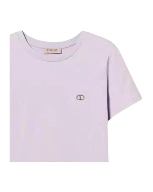 Twinset Purple T-Shirts