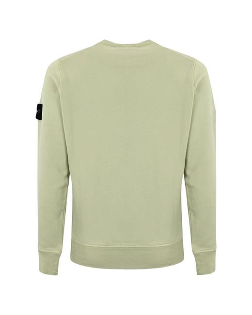 Stone Island Green Sweatshirts for men