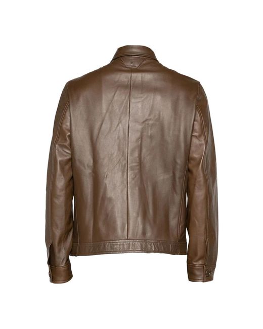 Jackets > leather jackets Salvatore Santoro pour homme en coloris Brown