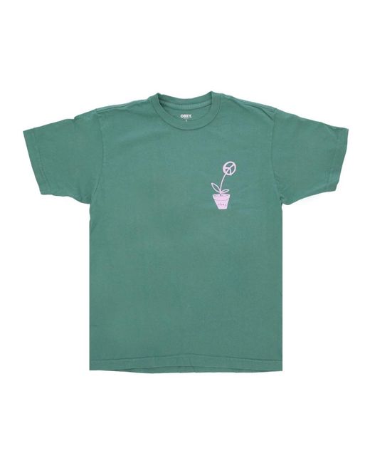 Obey Green T-Shirts for men