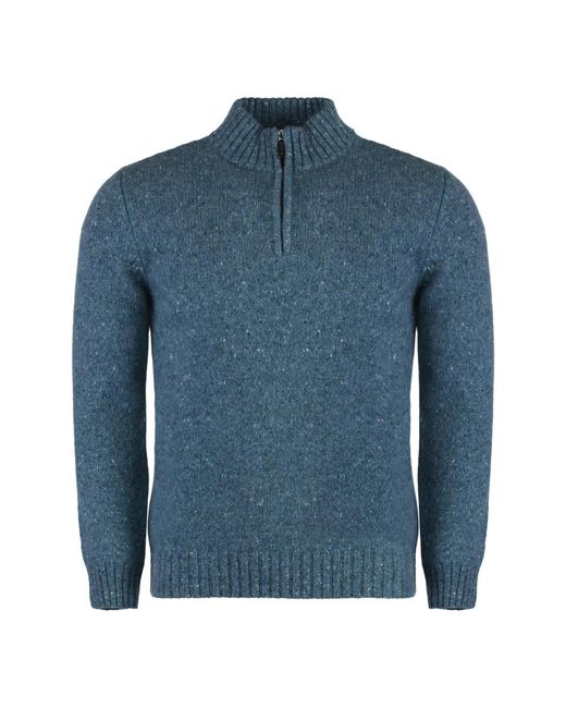Turtlenecks Moorer de hombre de color Blue